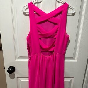 Fun Hot Pink Dress